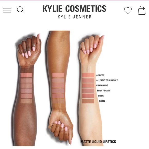 KYLIE COSMETICS Matte Liquid Lipstick 707 Khlo$ Khlos Warm Beige Nude - NEW! - Picture 6 of 6